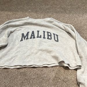 Malibu cropped long sleeve